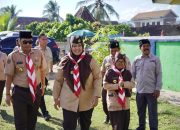Wabup Pringsewu Buka Perkemahan dan Bazar Siaga Kwaran Ambarawa