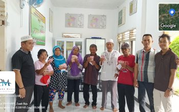 Pembagian BLT Dana Desa di Desa Lumbirejo, Kecamatan Negeri Katon