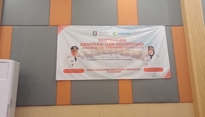 Dinas Kesehatan Pringsewu Gelar Pertemuan Advokasi dan Koordinasi Program Cek Kesehatan Gratis (CKG)